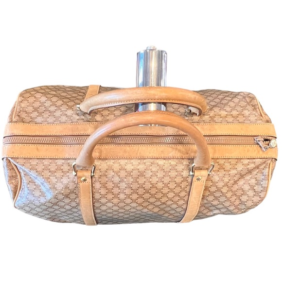 Celine Vintage Coated Canvas Boston Travel Bag - Picture 11 of 15